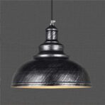 suspension vintage cuivre