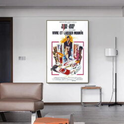 vivre et laisser mourir affiche