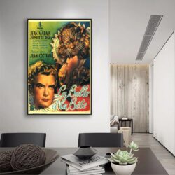 affiche la belle et la bete cocteau