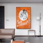 affiche la nuit du chasseur