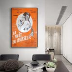 affiche la nuit du chasseur