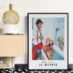 affiche le mepris godard
