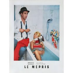 affiche le mepris godard