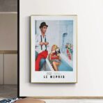 affiche le mepris godard