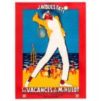 affiche les vacances de monsieur hulot