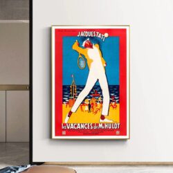 affiche les vacances de monsieur hulot
