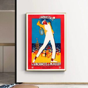 affiche les vacances de monsieur hulot