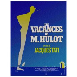affiche les vacances de mr hulot