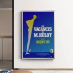 affiche les vacances de mr hulot