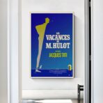 affiche les vacances de mr hulot
