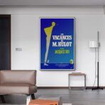 affiche les vacances de mr hulot