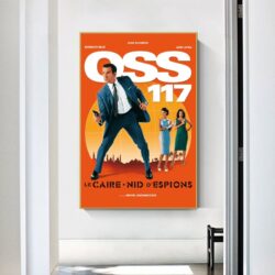 affiche oss 117 le caire nid d'espions