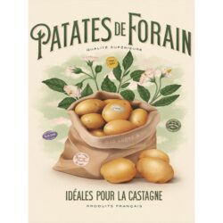 affiche patate de forain