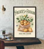 affiche patate de forain
