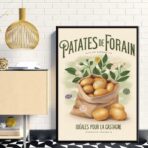 affiche patate de forain
