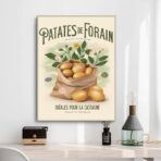 affiche patate de forain