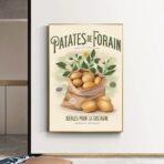 affiche patate de forain