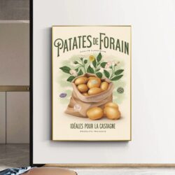 affiche patate de forain