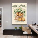 affiche patate de forain