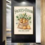 affiche patate de forain