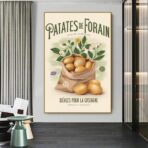 affiche patate de forain