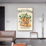 affiche patate de forain