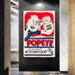 affiche popeye