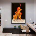 affiche portrait de la jeune fille en feu