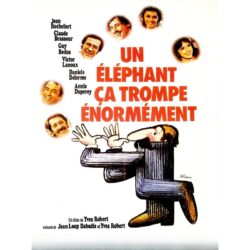 affiche un elephant ca trompe enormement