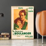la femme du boulanger affiche