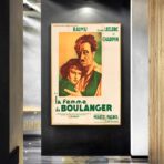 la femme du boulanger affiche