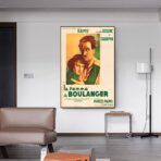la femme du boulanger affiche