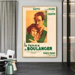 la femme du boulanger affiche
