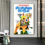 les bidasses en folie affiche