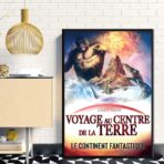 voyage au centre de la terre affiche