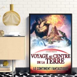 voyage au centre de la terre affiche