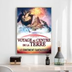 voyage au centre de la terre affiche