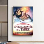 voyage au centre de la terre affiche