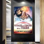 voyage au centre de la terre affiche