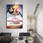 voyage au centre de la terre affiche