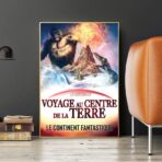 voyage au centre de la terre affiche