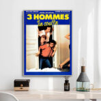 affiche 3 hommes et un couffin