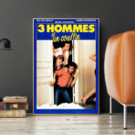 affiche 3 hommes et un couffin