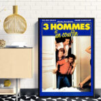 affiche 3 hommes et un couffin