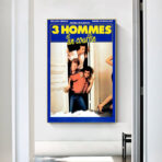 affiche 3 hommes et un couffin