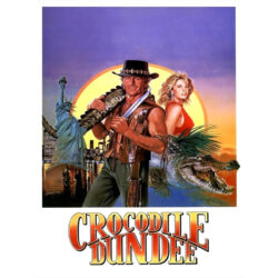 affiche crocodile dundee