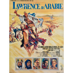 affiche film lawrence d'arabie