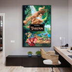 affiche tarzan disney