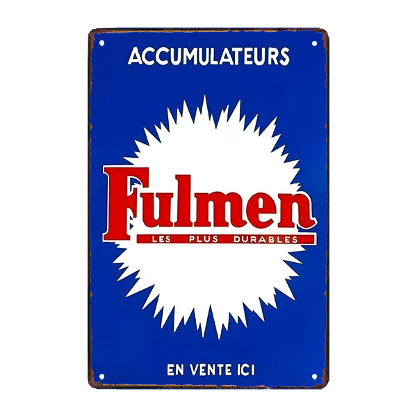 ancienne-plaque-publicitaire-fulmen-accumulateurs ancienne plaque publicitaire fulmen accumulateurs