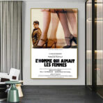 affiche l'homme qui aimait les femmes